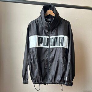 PUMA WOMEN'S ACTIVEWEAR LIGHT WEIGHT HOODED JACKET SIZE M